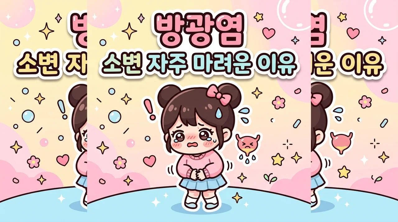 방광염으로 소변이 자주 마려운 이유와 생활관리