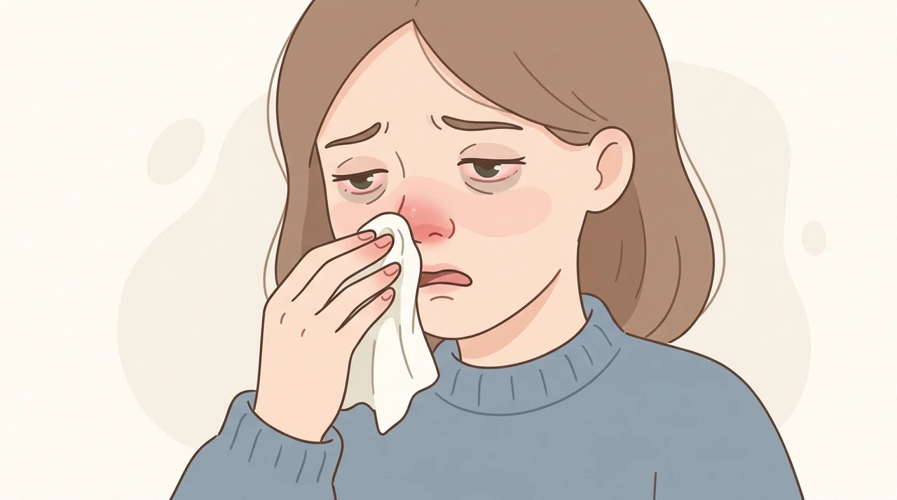 코막힘과 후비루가 함께 반복되는 이유