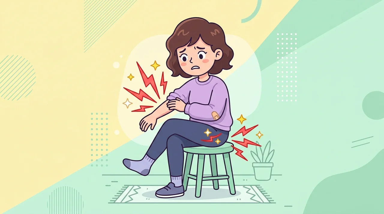 찌릿하고 화끈거리는 신경통 증상 체크