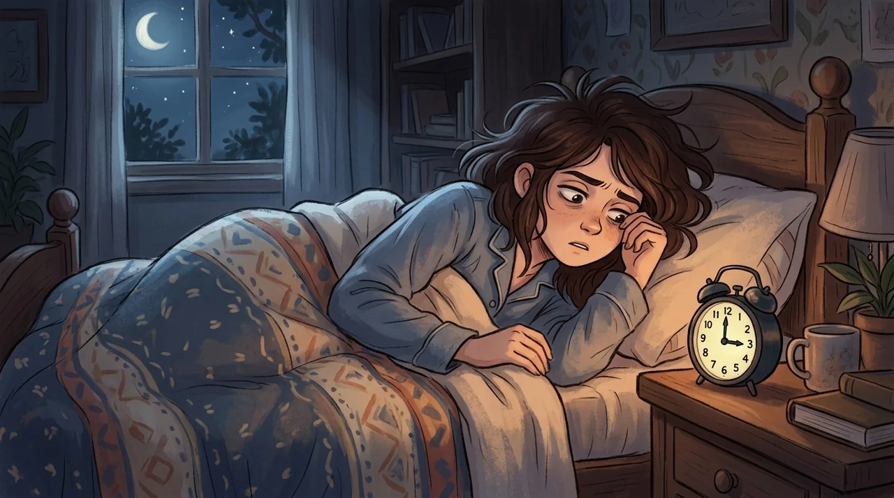 새벽에 반복해서 깨는 불면증의 원인