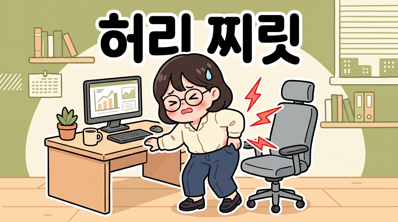 앉았다 일어설 때 허리가 찌릿할 때 살펴볼 점