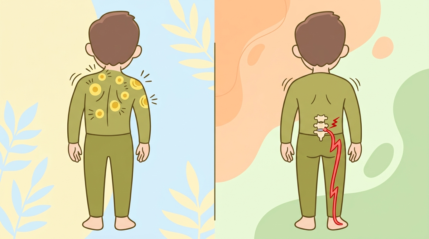 허리 찌릿함 그냥 둬도 되는지 구분하기