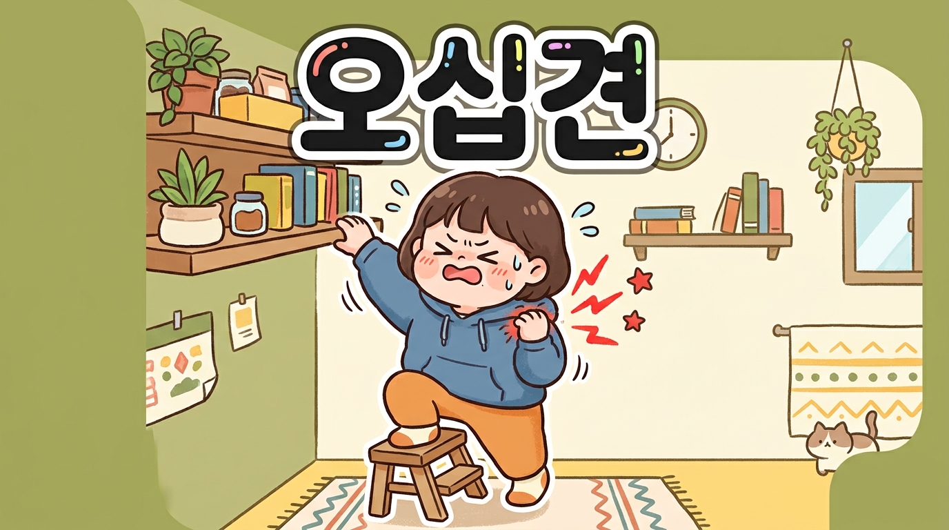 오십견으로 팔이 안 올라갈 때