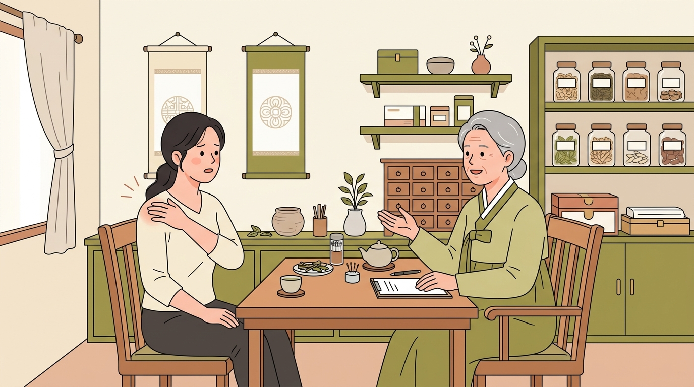 오십견 어깨 진료 상담