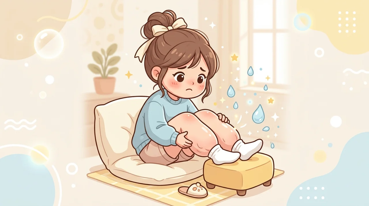 생리 전마다 몸이 붓는 이유와 해결법