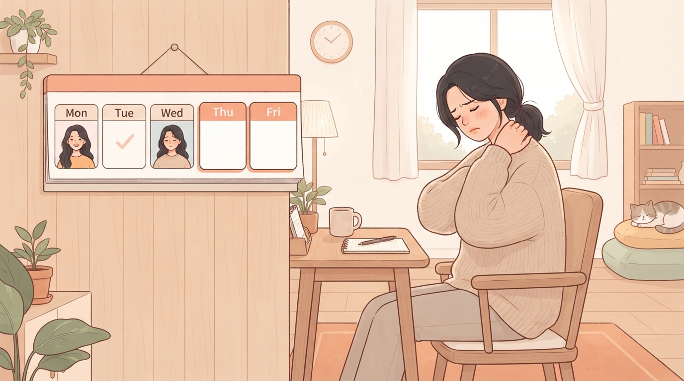 왜 사고 당일보다 며칠 뒤에 더 뻐근할까요?