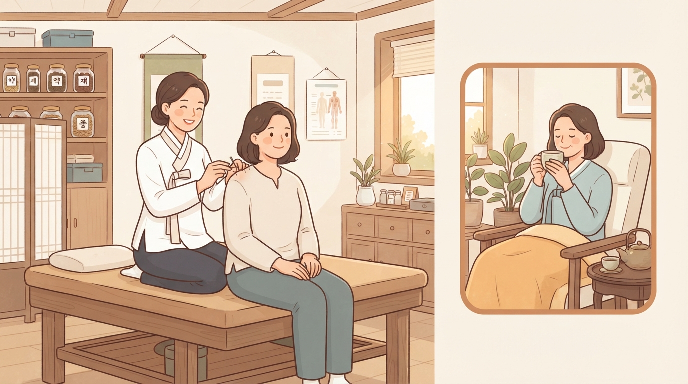 한방에서는 어떻게 도와드릴 수 있을까요?
