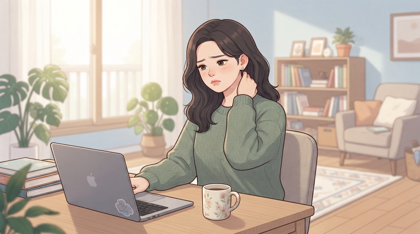 포천 교통사고 후 목 뒤가 뻐근하게 당길 때