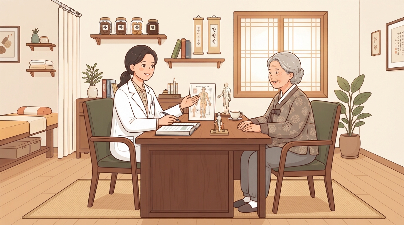 이 어깨 결림이 정말 사고 때문일까요?