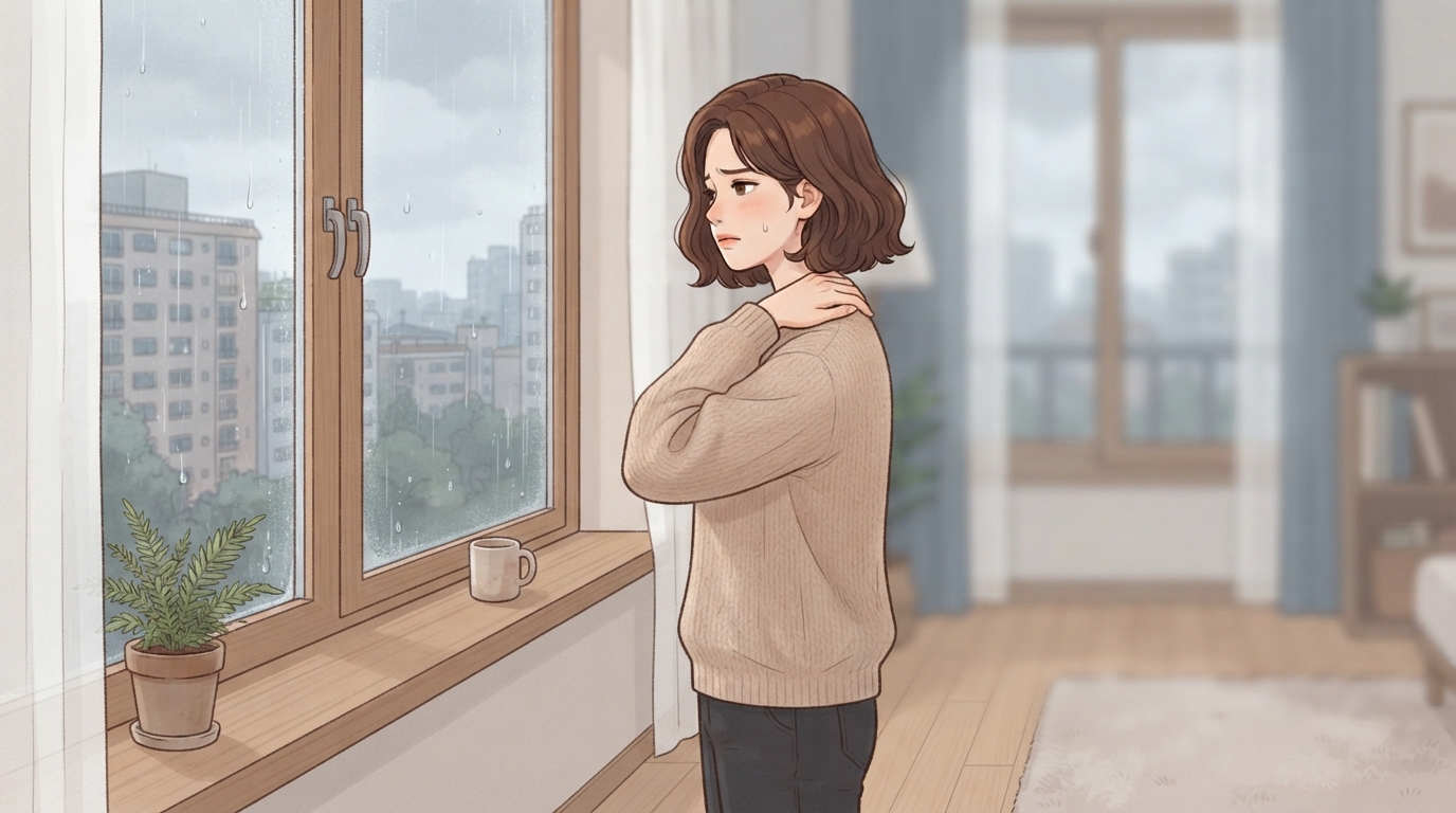 송우리 교통사고후유증이 흐린 날 더 뻐근하다면