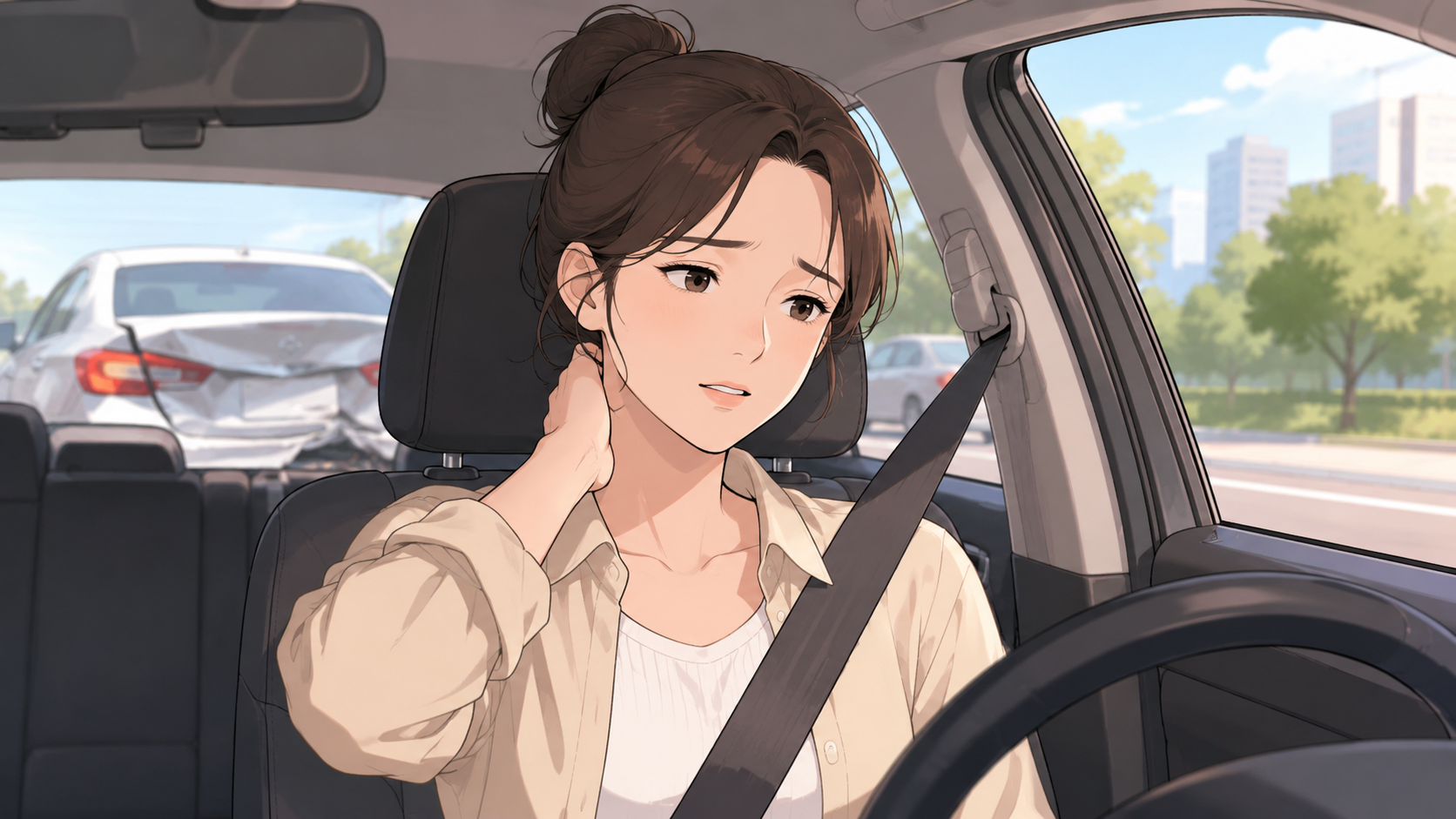 철원 교통사고 후 목이 뻐근하고 잘 안 돌아갈 때