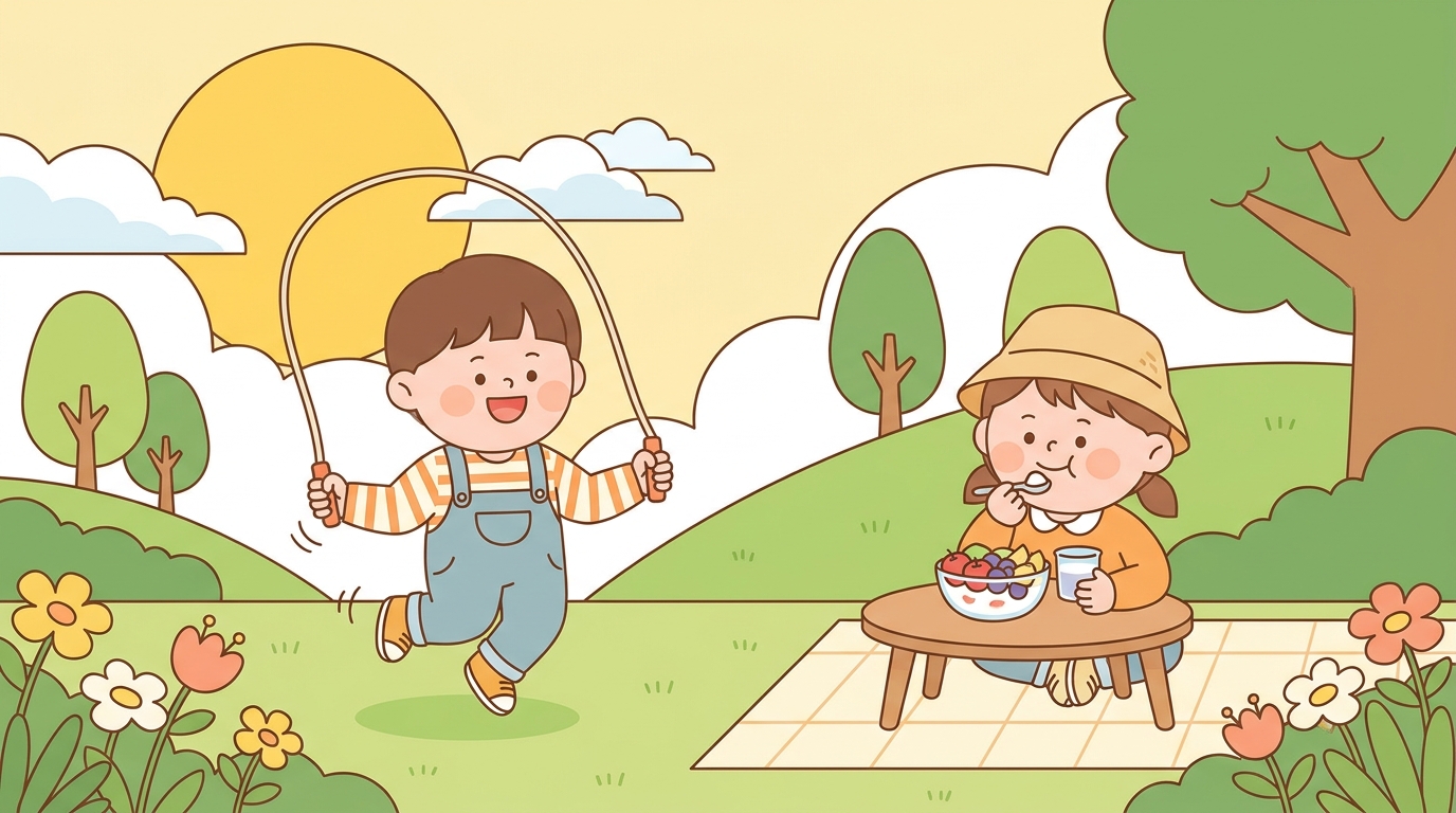 집에서 함께 챙겨주는 생활관리