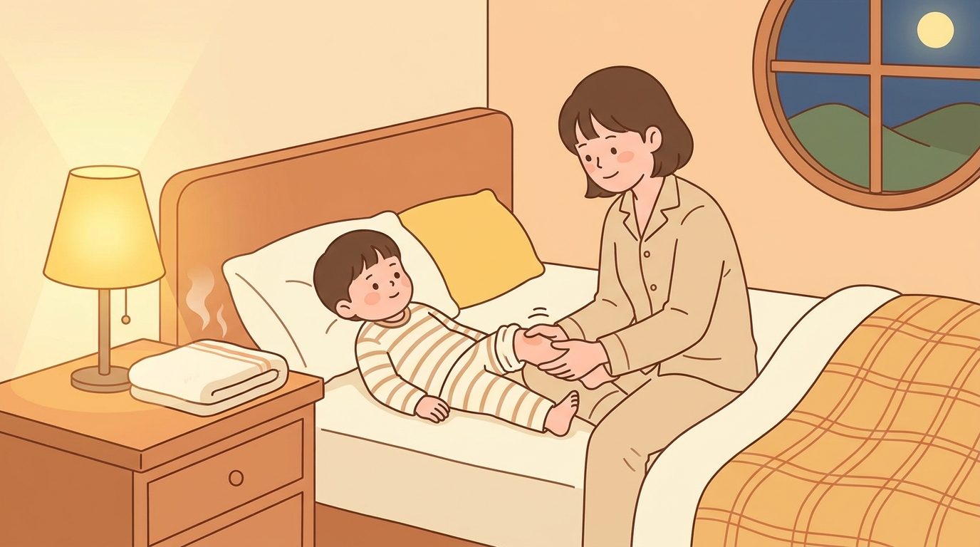 집에서 함께 챙기는 건강한 성장 생활관리