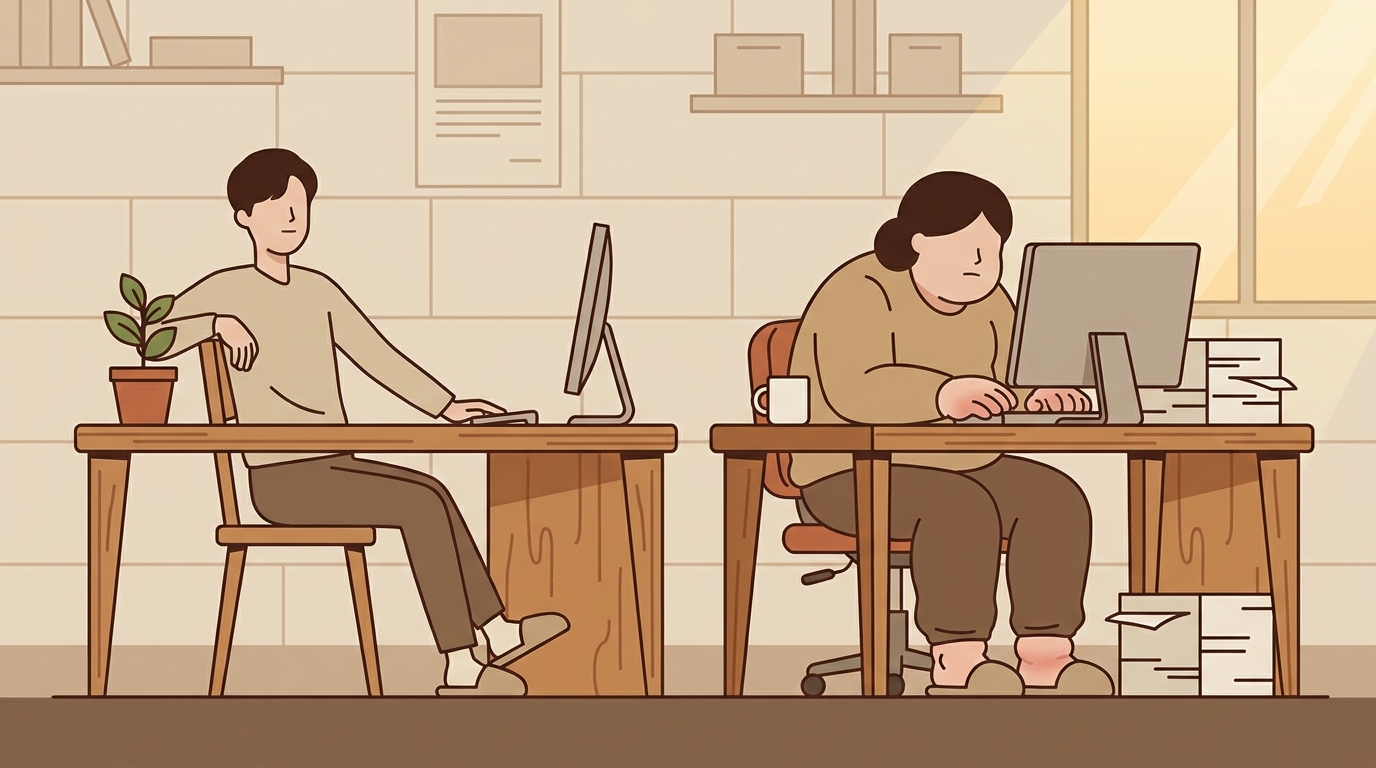 체질과 생활습관이 붓기를 갈라요