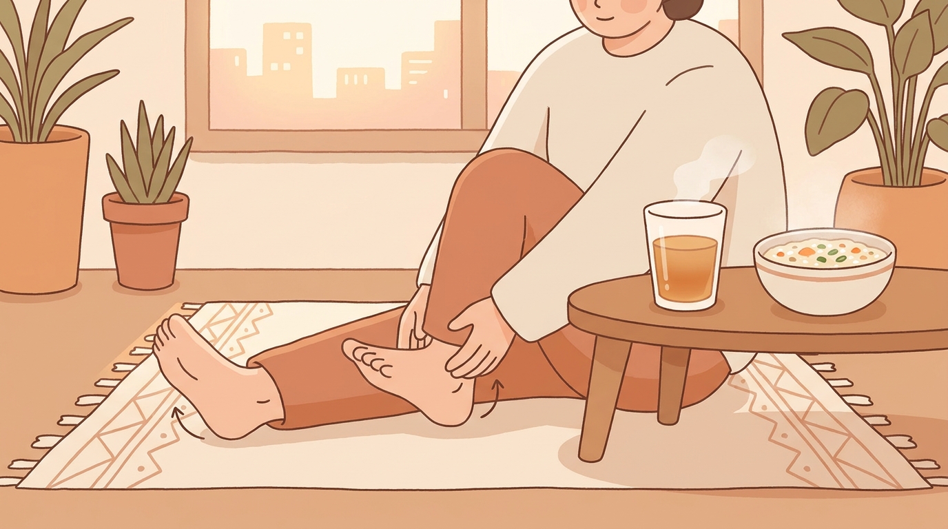 붓기를 덜어주는 한방·생활 실천