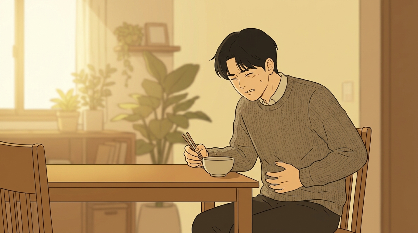 포천 다이어트, 조금만 먹어도 속이 더부룩한 체질