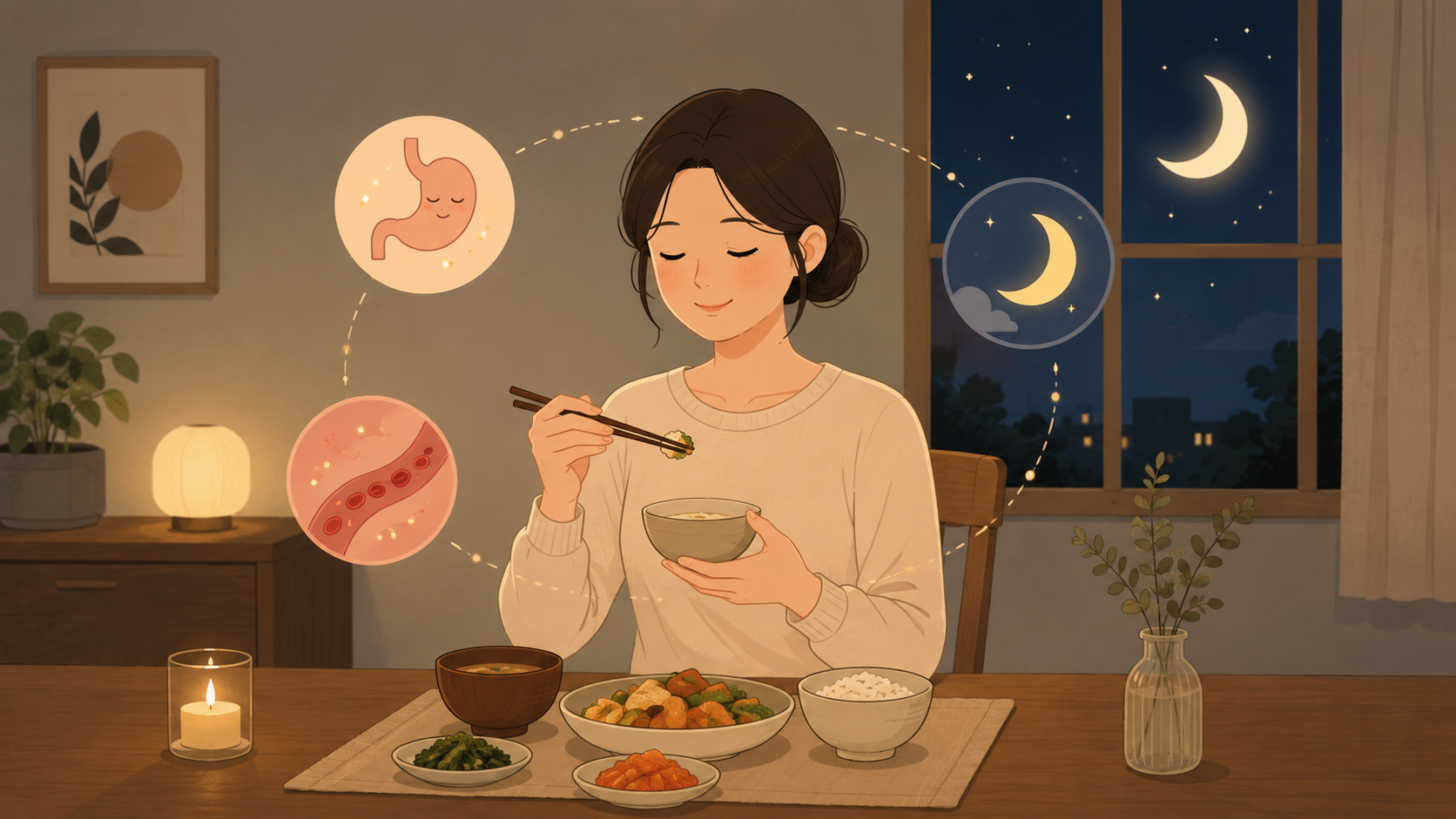 저녁마다 입이 허전해지는 몸의 기전