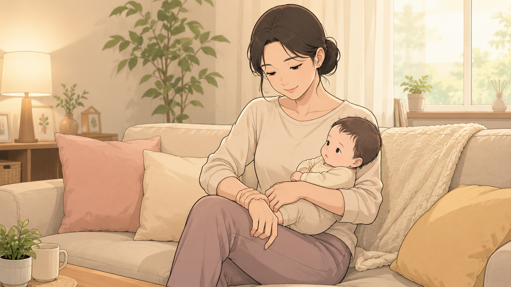 산후조리 중 손목과 무릎이 번갈아 시큰거릴 때