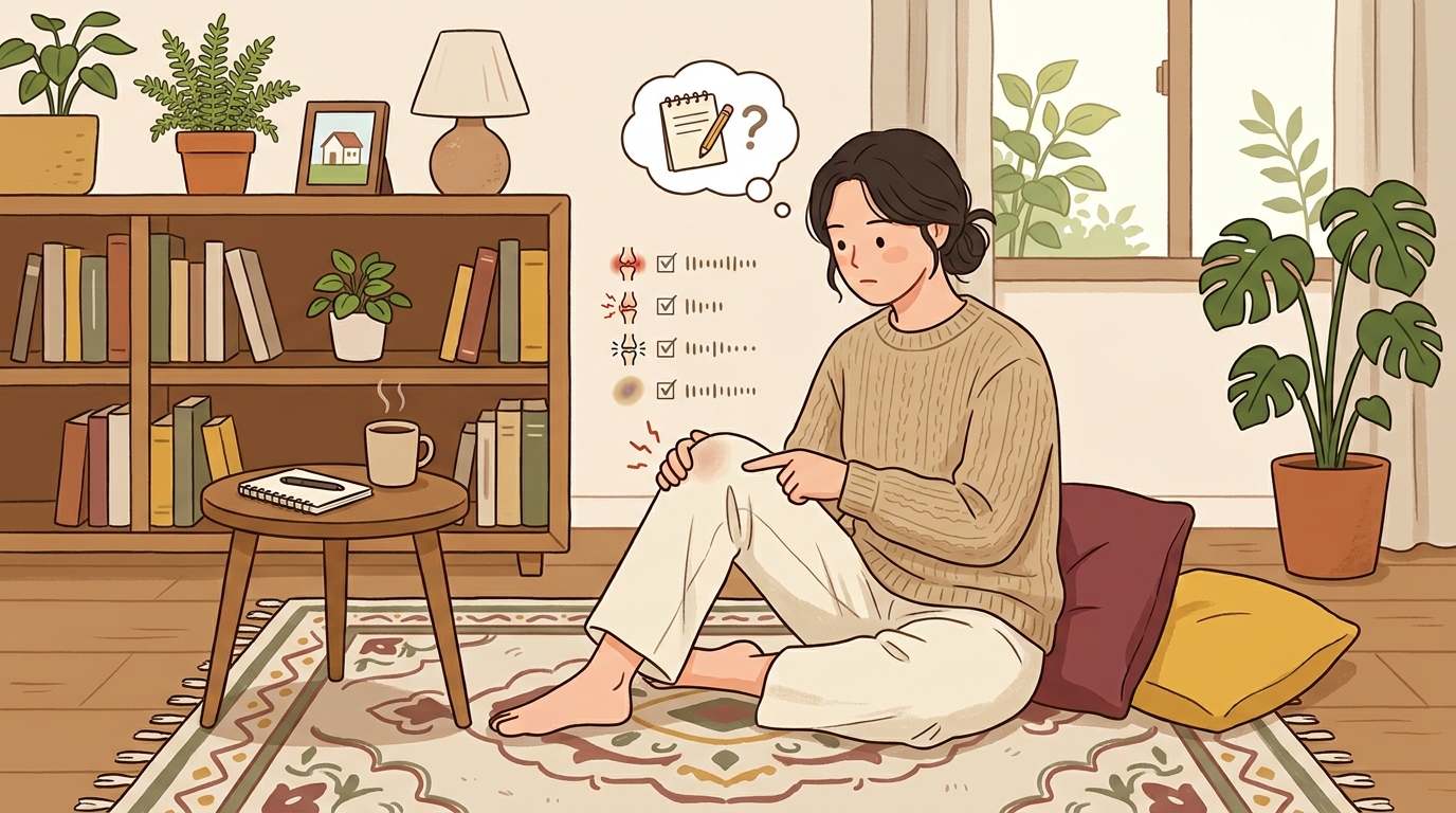 이런 신호가 함께 오는지 스스로 확인해봐요