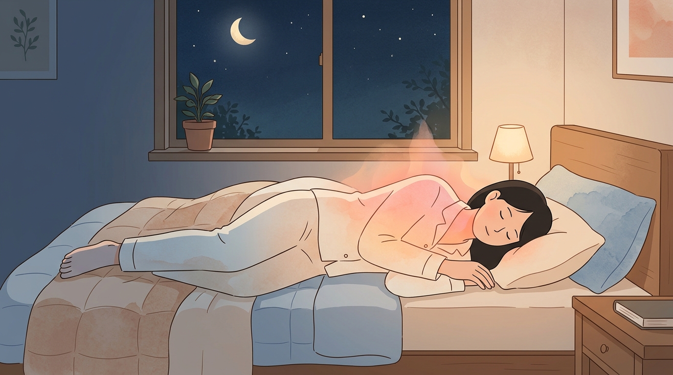 왜 잠들 무렵에 상열감이 더 올라올까요
