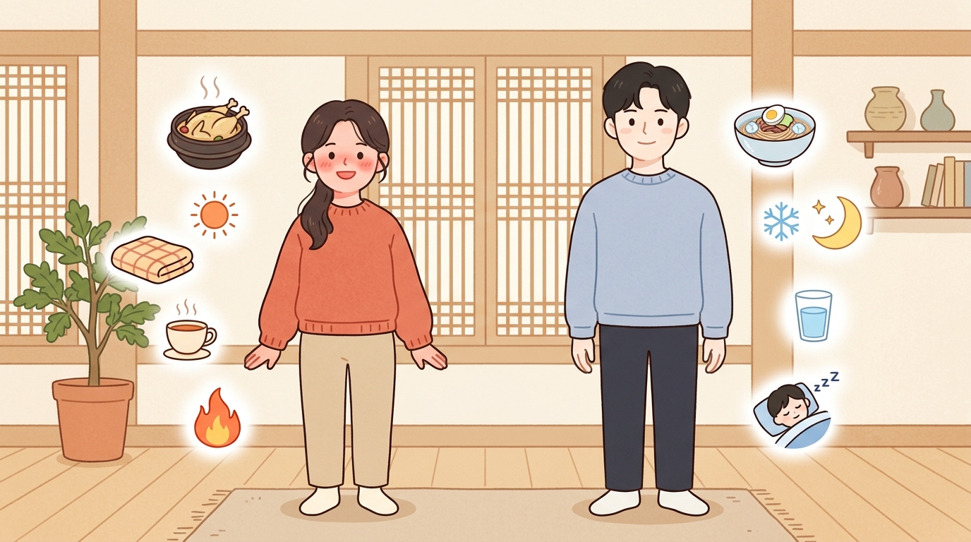 체질과 생활 습관이 만들어내는 차이