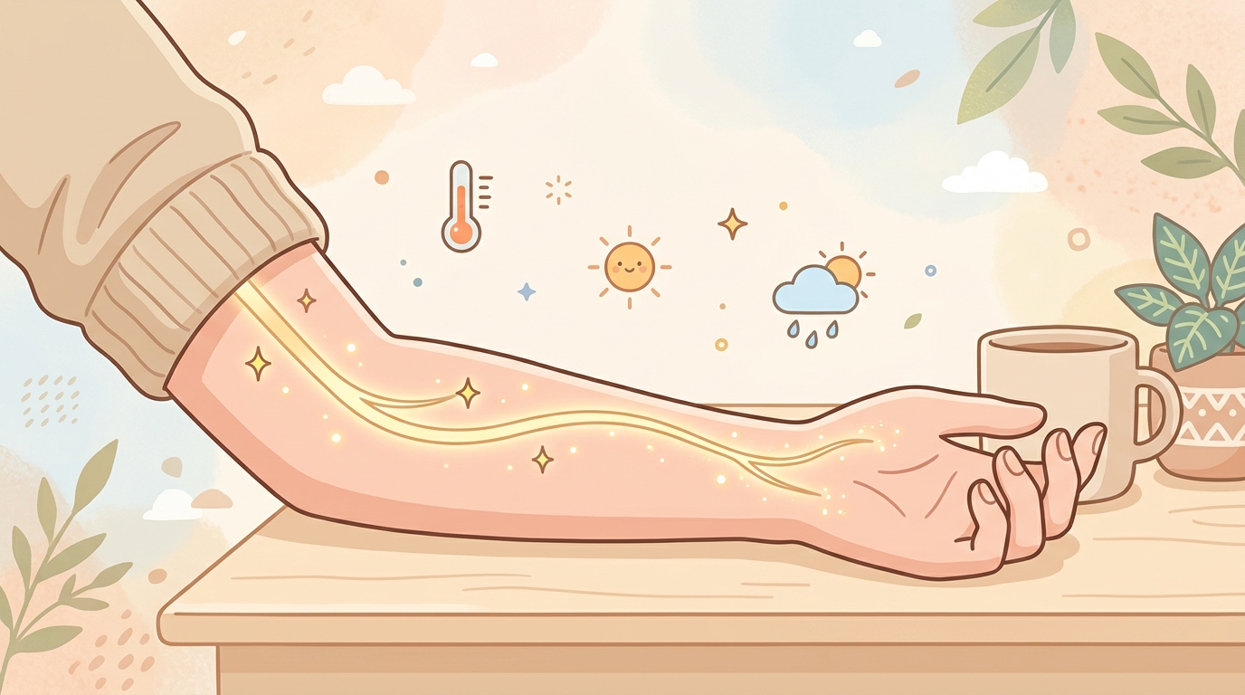 바람만 스쳐도 따끔한 날, 왜 생길까요
