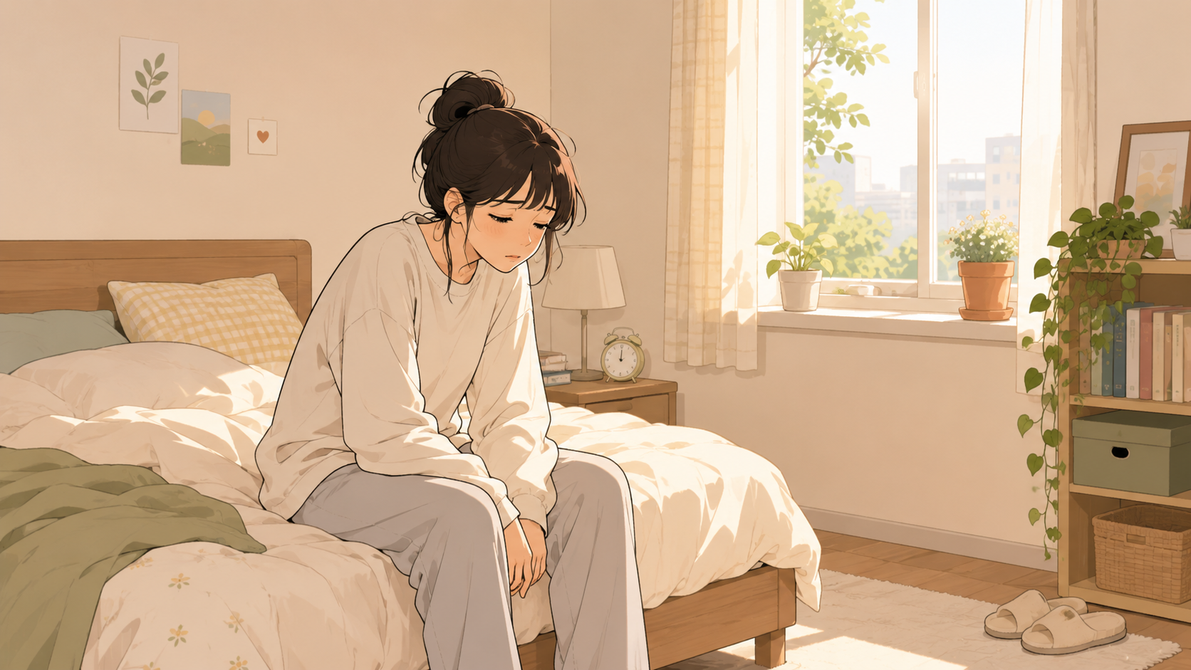 우울증처럼 무기력한데 오후가 되면 조금 풀리는 경우