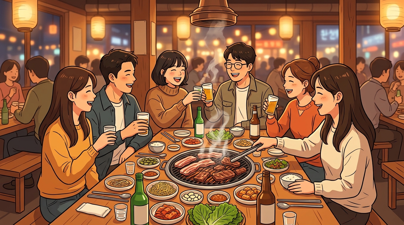 회식 다음날 통증이 더 심한 이유: 맥주 한 잔과 회식 한 상의 차이