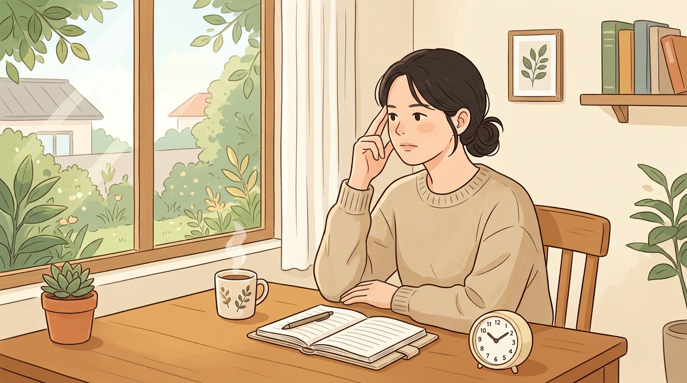 내 관자놀이 묵직함, 이렇게 확인해봐요