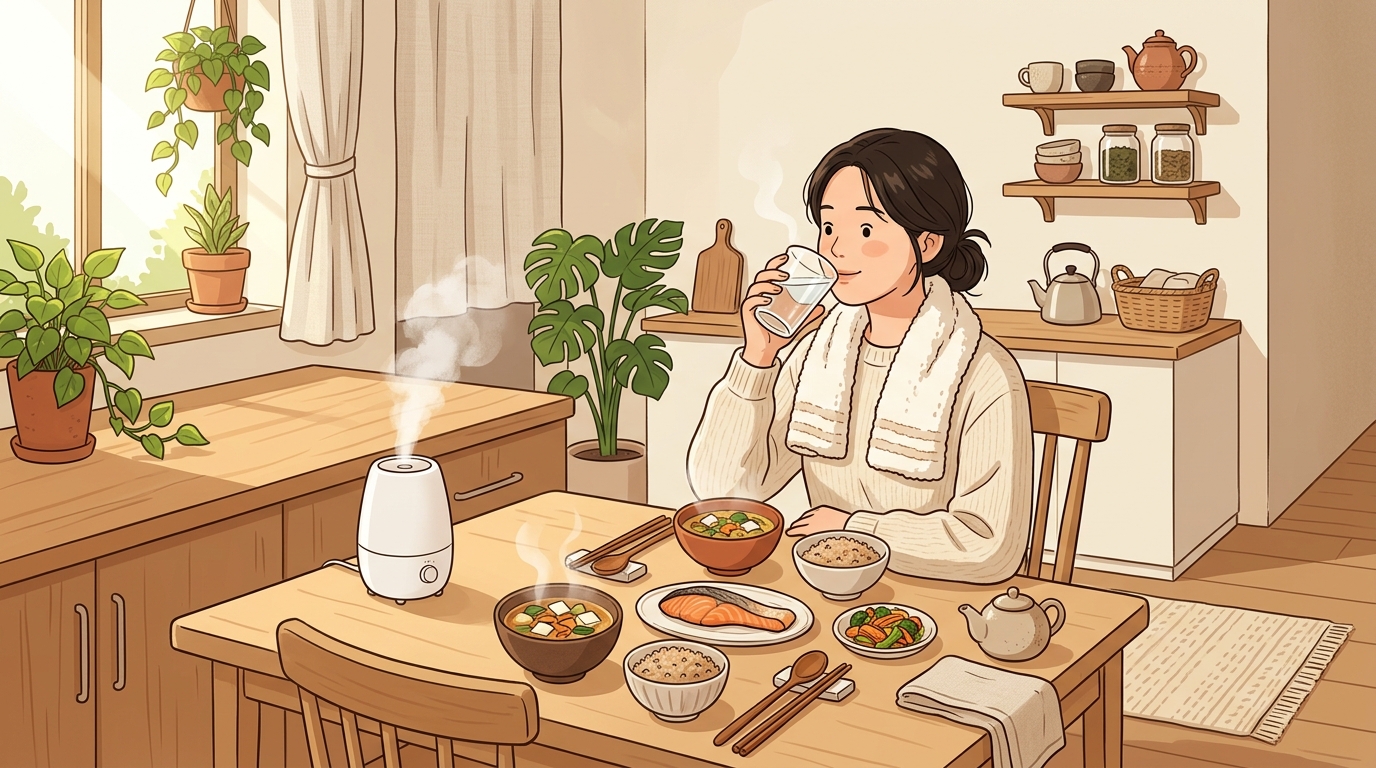 오늘부터 실천하는 목·귀 생활관리 루틴