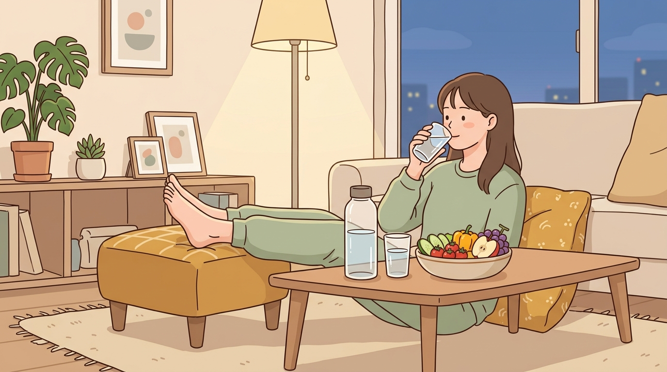 한방과 함께하는 붓기 생활관리 실천법