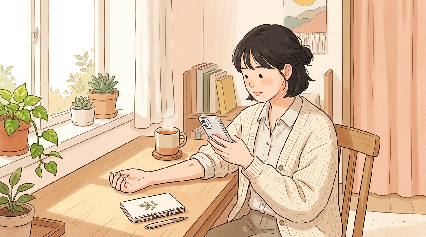 아침에 남는 상처, 어떻게 확인할까요
