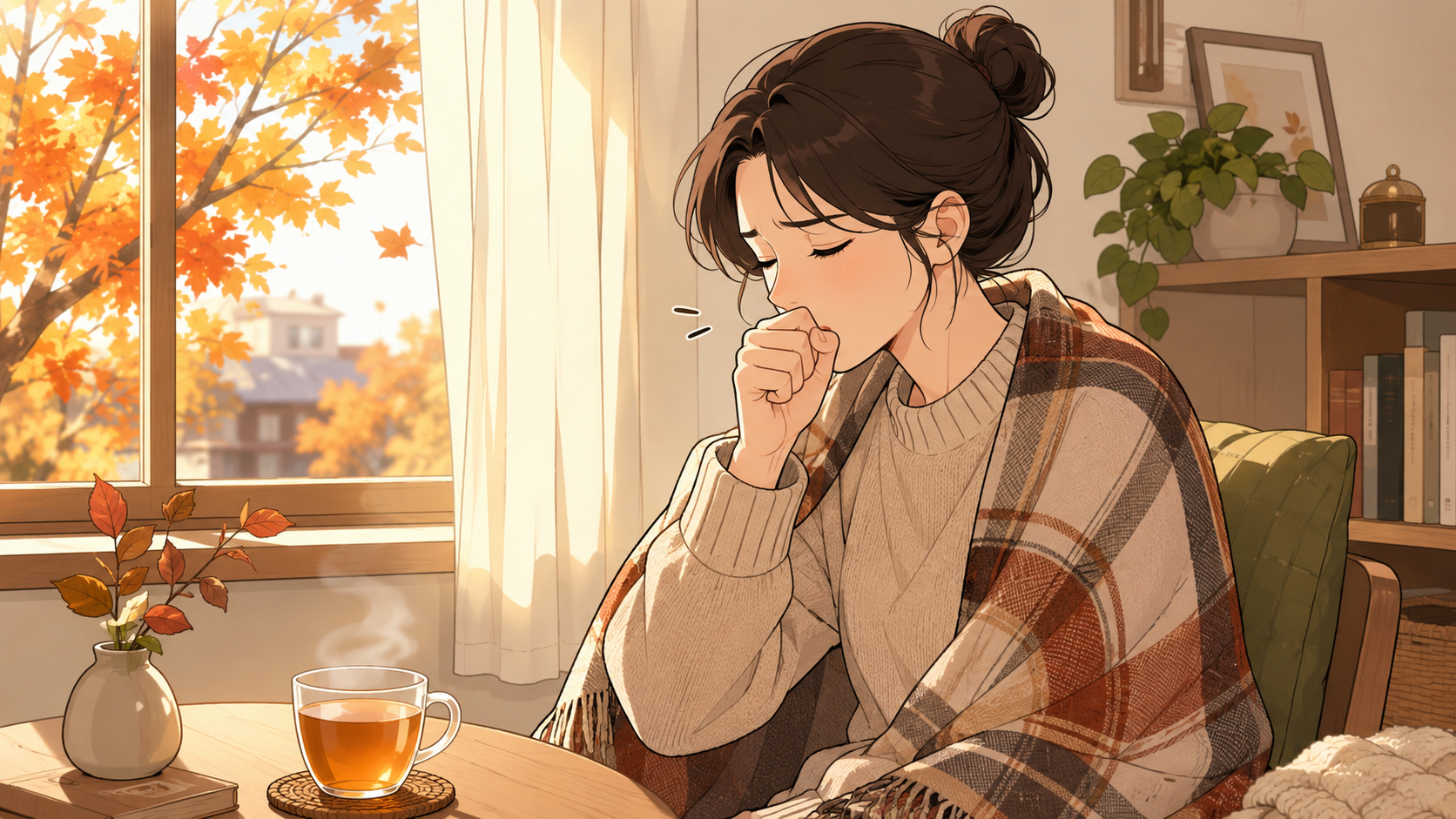 감기 뒤끝 기침, 체질 따라 오래갈까