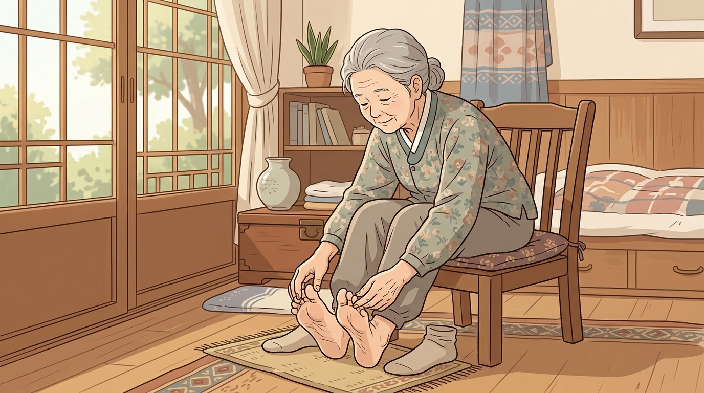 집에서 발 상태를 어떻게 살펴볼까요