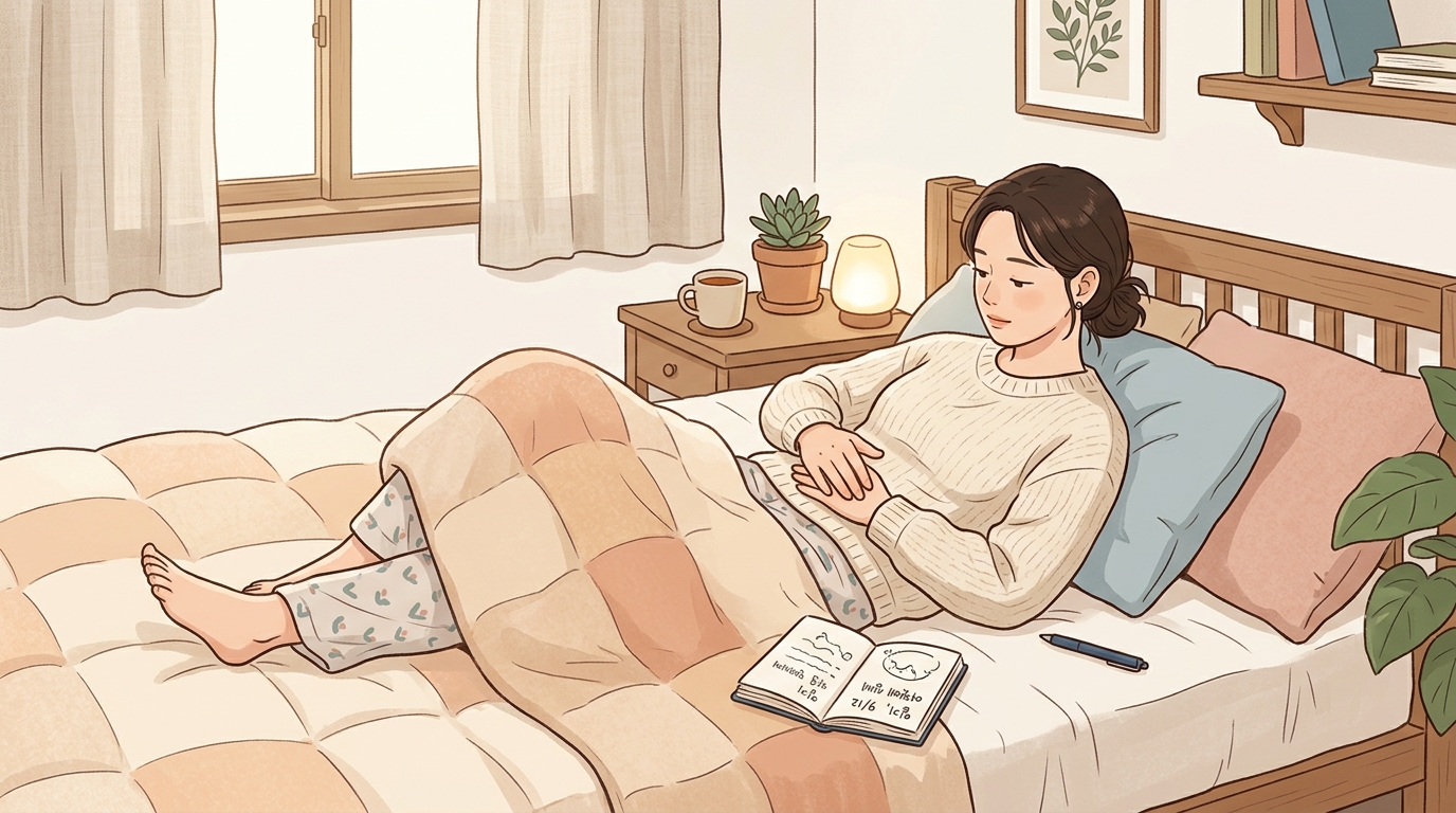 내 아랫배, 정말 찬 걸까 — 스스로 확인해보기
