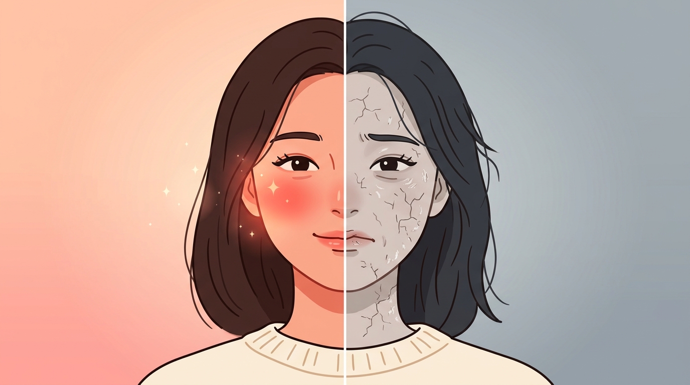 밤이 되면 왜 더 가려울까 — 열과 건조의 두 갈래