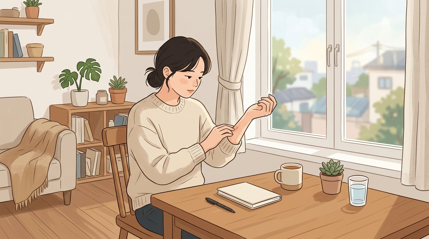 내 가려움은 열형일까 건조형일까 — 스스로 살펴보는 신호
