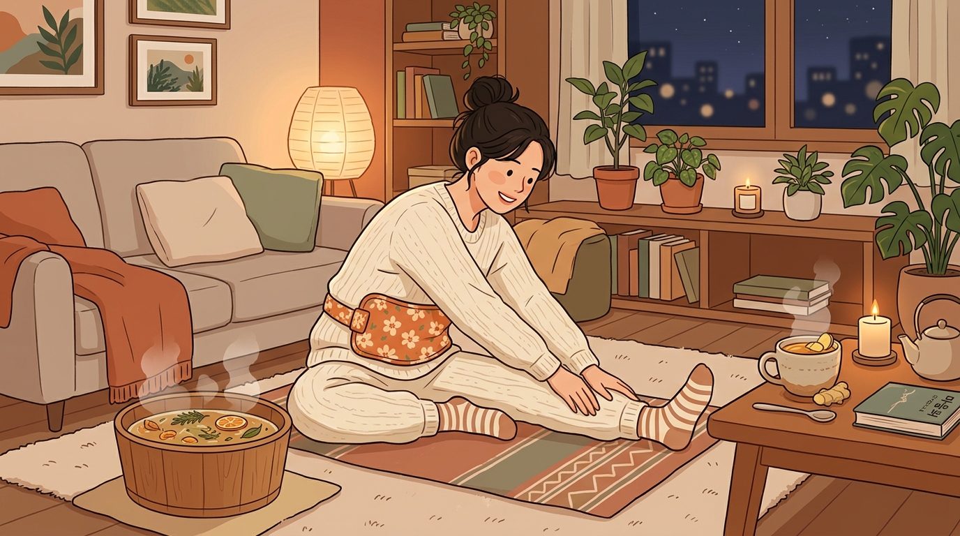 아랫배를 따뜻하게 - 한방과 생활관리 실천