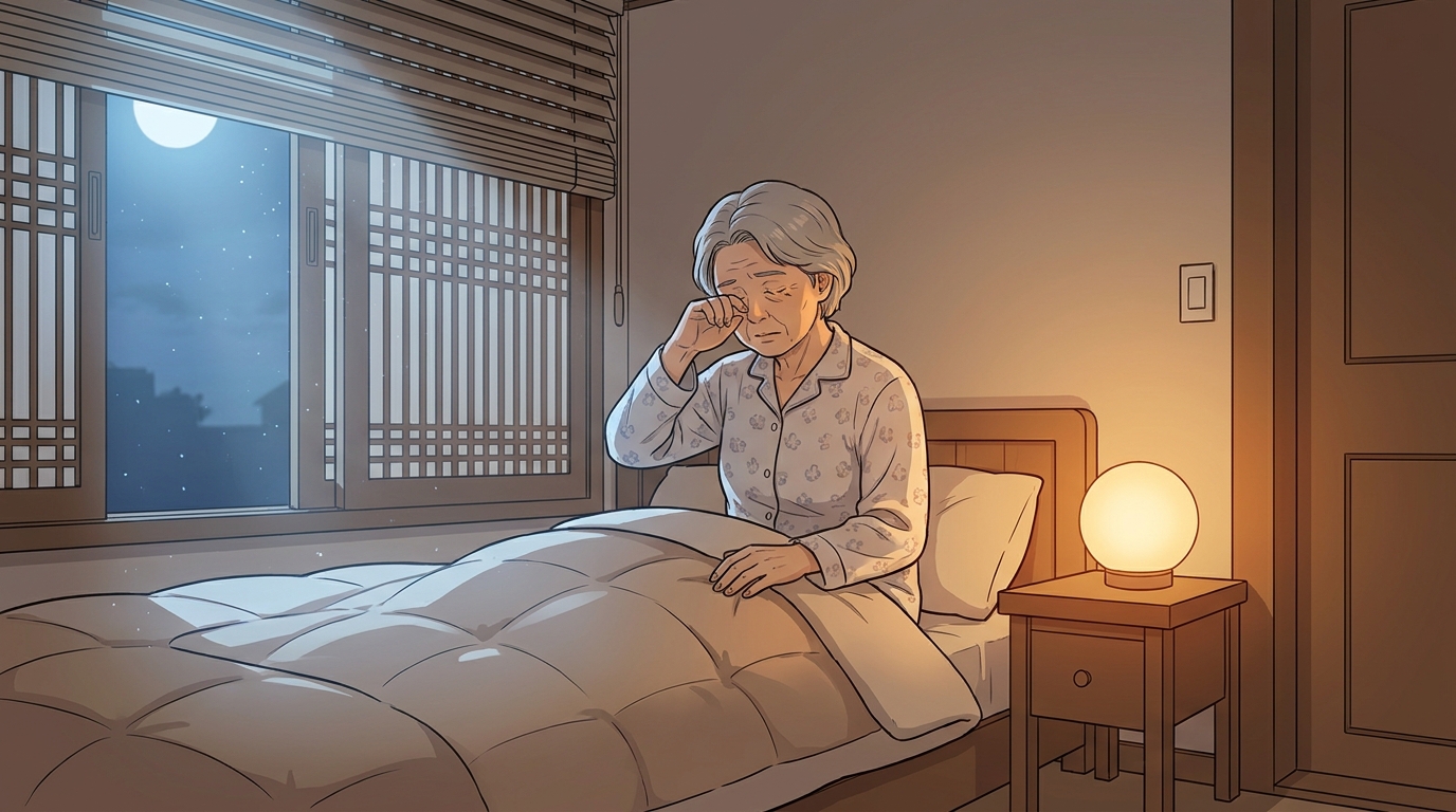 진접 불면증 자다 자주 깸