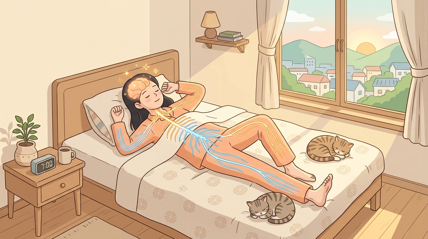 왜 아침마다 배가 꼬일까 (원인·기전)