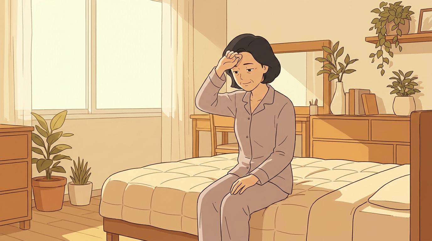 포천 갱년기 새벽 땀 잠깸