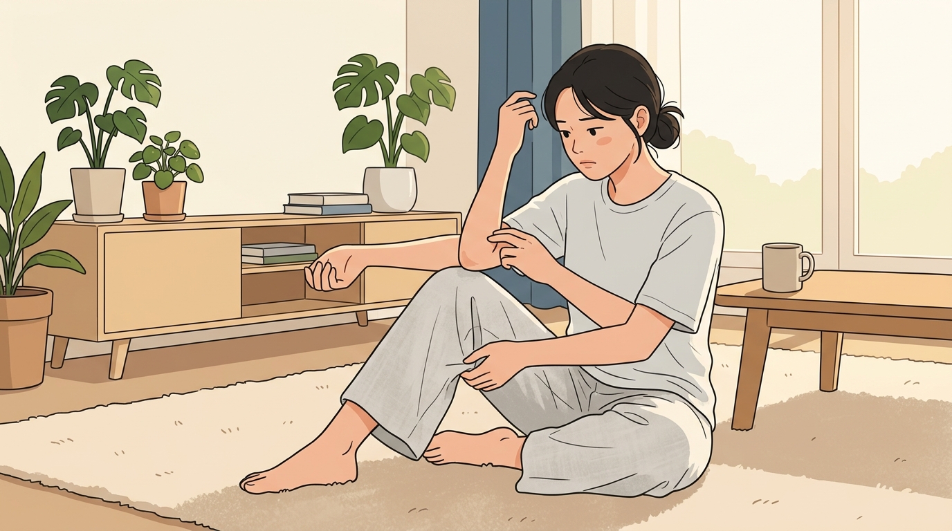 내 가려움이 땀 자극 때문인지 확인하는 법