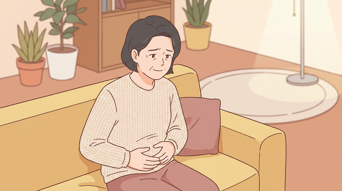 과민성장 아랫배 가스