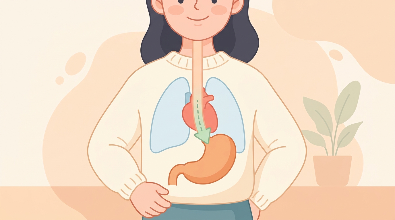 트림보다 명치가 답답하다는 게 무슨 뜻일까요