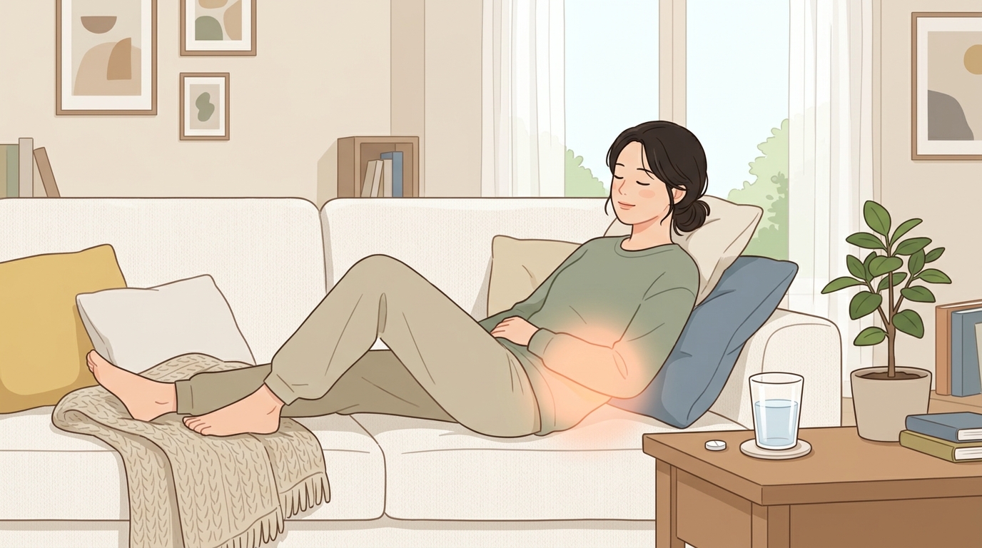 진통제를 먹어도 허리가 묵직하게 남는 이유