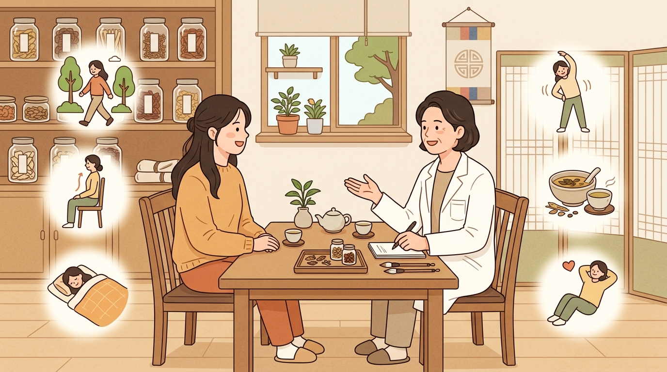 체질과 생활 습관은 회복 과정에서 이렇게 얽힙니다