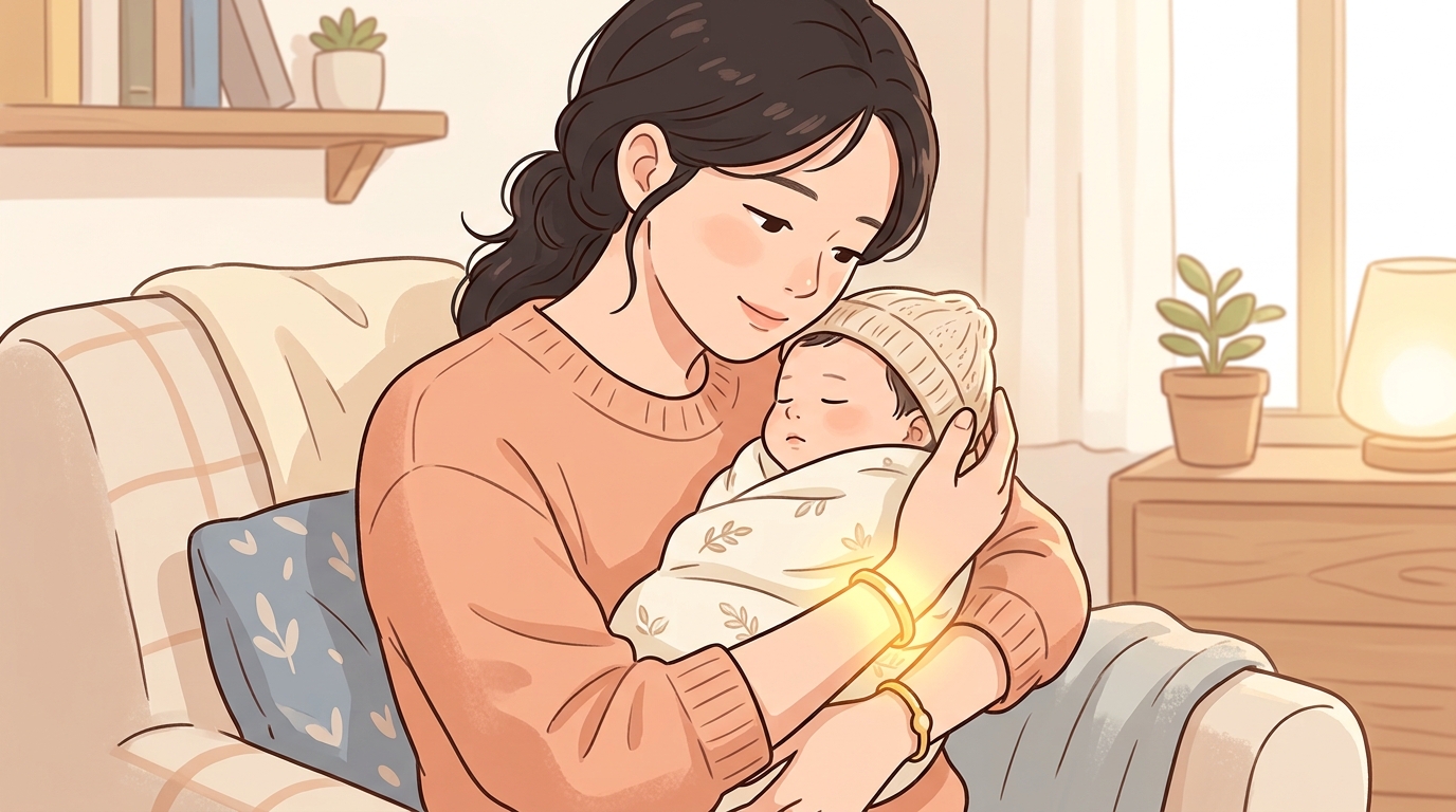 산후 손목 시큰거림, 왜 생길까 (원인과 기전)