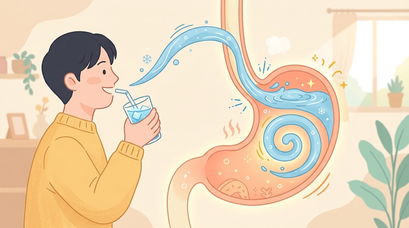 찬 음식 뒤에 설사와 복통이 생기는 이유