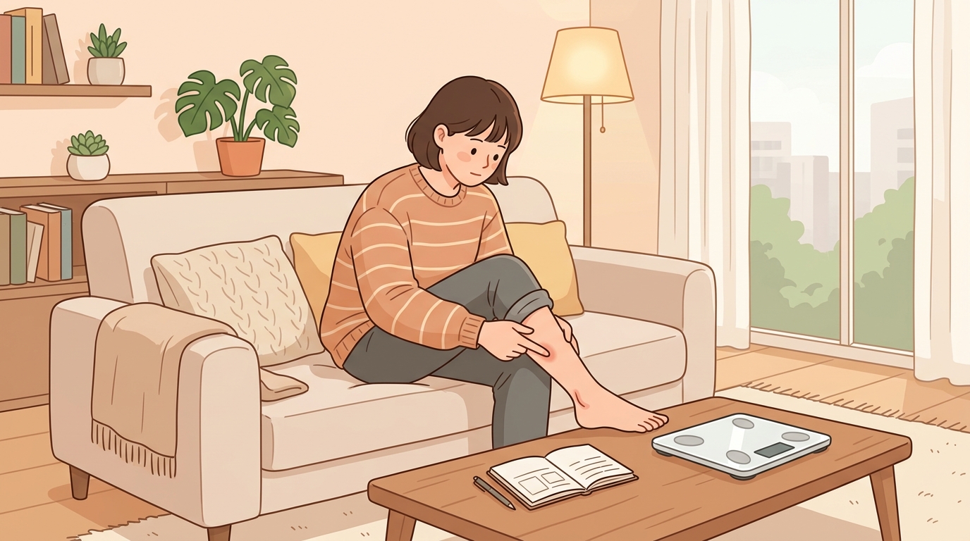 내 부종은 어떤 유형? 집에서 살펴보는 확인 포인트