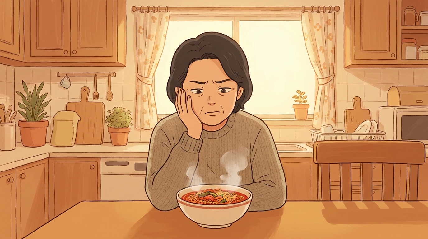 설통이 매운 음식 먹은 뒤 오래 가면